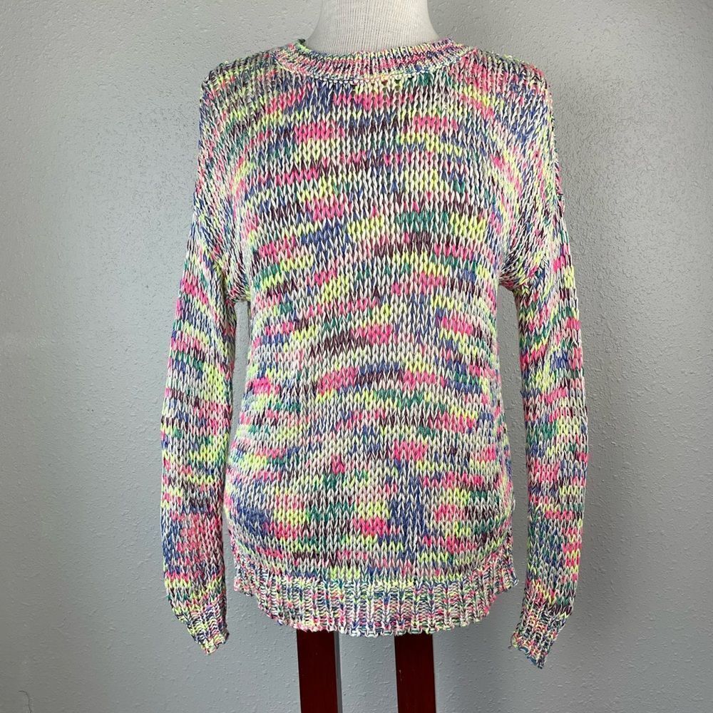 American Eagle Outfitters Confetti Loose Knot Sweater Top Size XS EUC